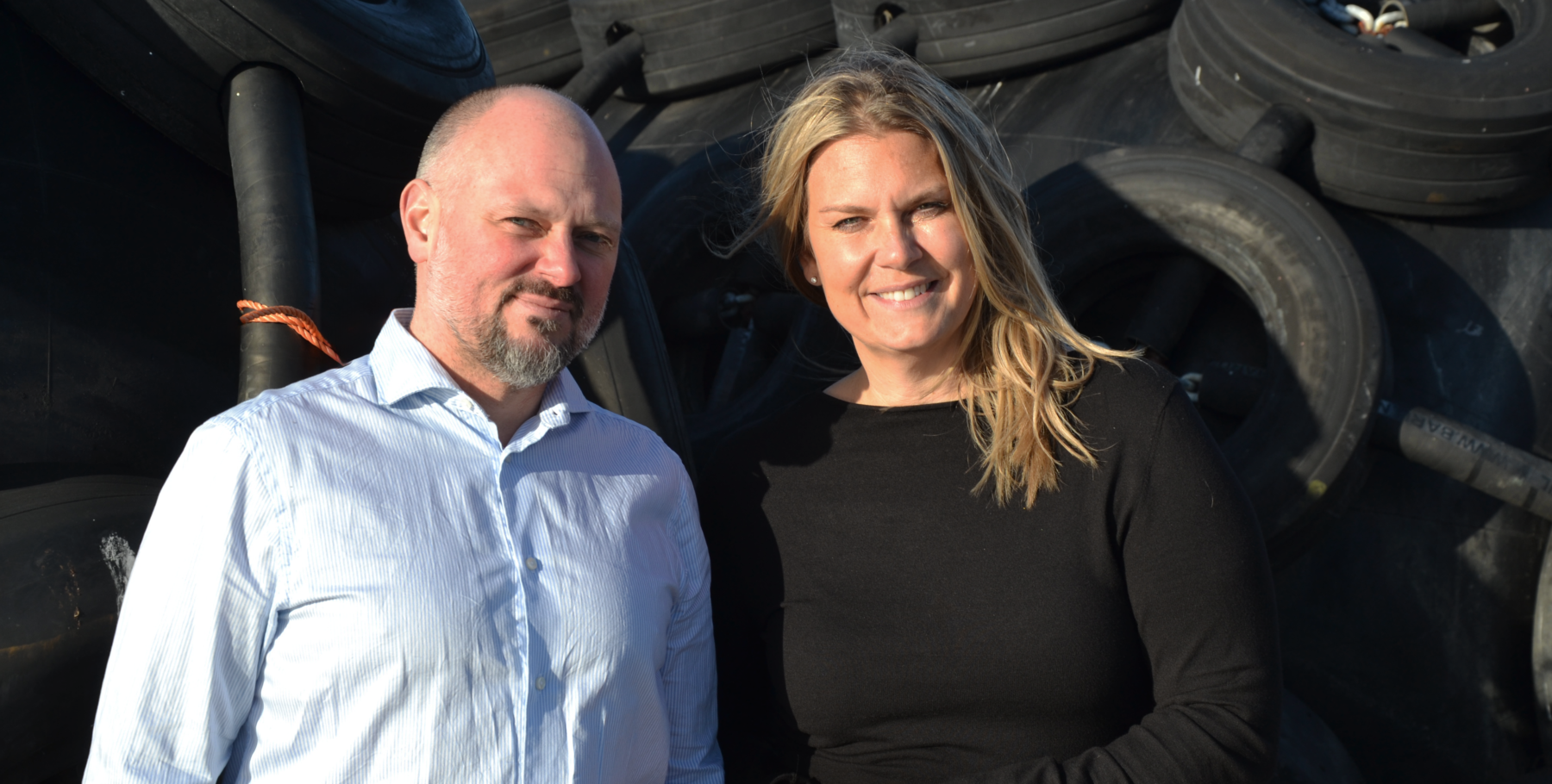 Christopher Askheim, General Manager & Elin Kristensson, Managing Director at Northern Energy & Supply