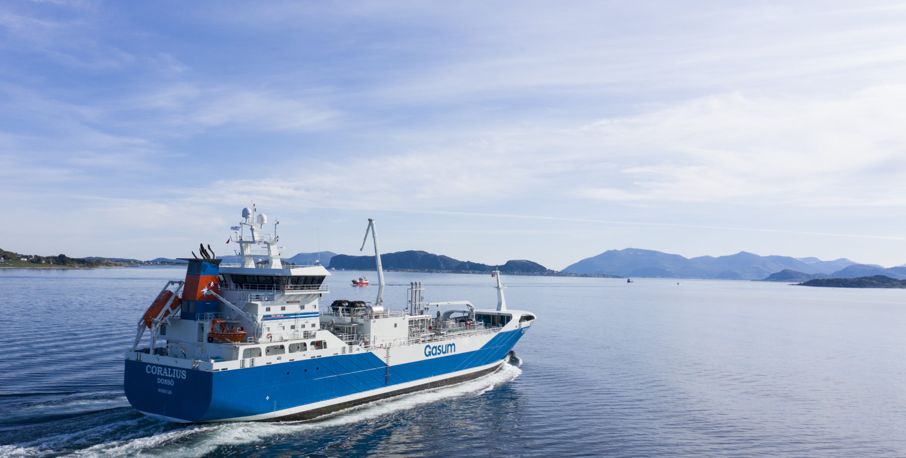 Coralius – Gasum’s LNG feeder and carrier